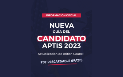 Nueva guía del candidato Aptis 2023